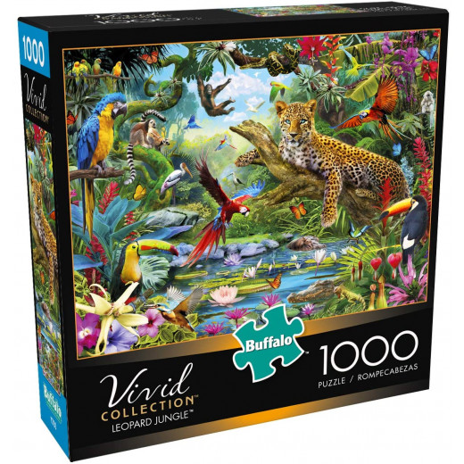 Buffalo Games Leopard Jungle,1000 Piece