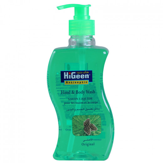 Higeen Hand And Body Wash, Green Color, 500 Ml