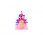مجموعة قصر الدمى، للاطفال، باللون الوردي والازرق