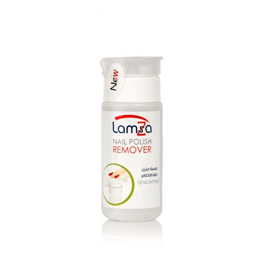 Lamsa Nail Polish Remover Uncented with Pump,100 ml