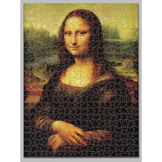 Jigsaw Puzzle, 500 Pieces, Mona Lisa Design