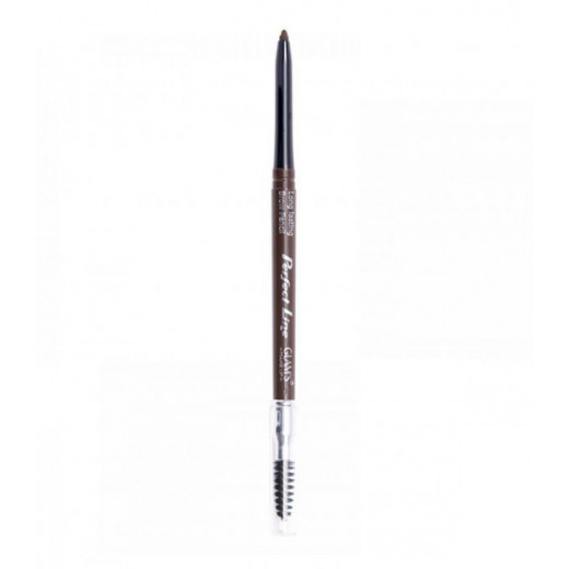 Glam'S Perfect Line Eyebrow Pencil, Deep Brown 794