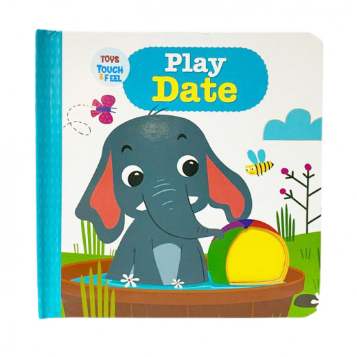 Dar Al Ma'arif Play Date Touch and Feel the Animals Book, English Version