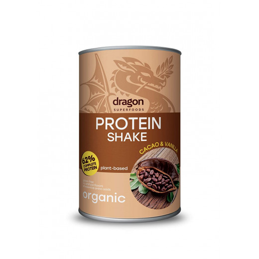 Dragon Superfoods Org GF Protein Shake Cacao & Vanilla, 500gram