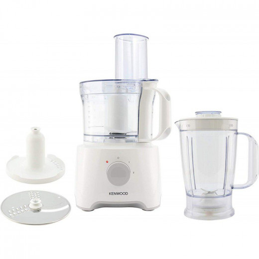 Kenwood Multipro Compact Food Processor, White Color, 800 W