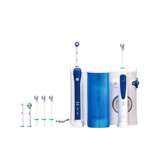 Oral-B Powered Center Plus Electric Mouth Wash Toothbrush, White Color