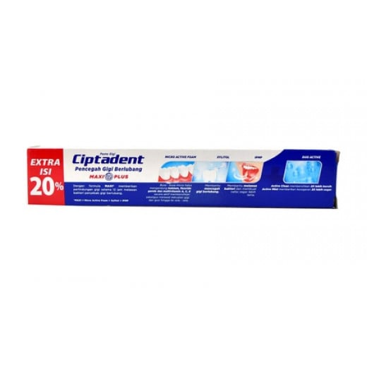 Ciptadent Fresh Mint Toothpaste, 75g+20%