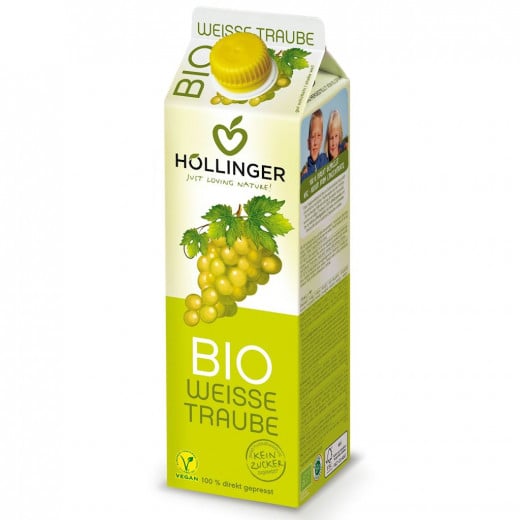 Hollinger Org White Grape Juice, 1Liter