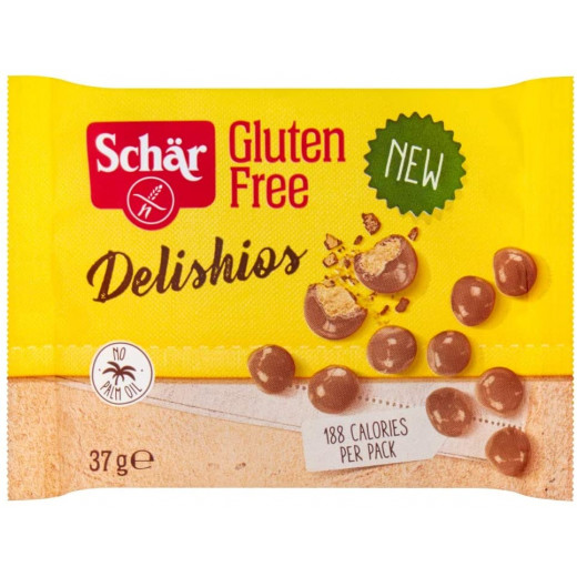 Schar Gluten Free Delishios Chocolate Biscuits, 37 Gram