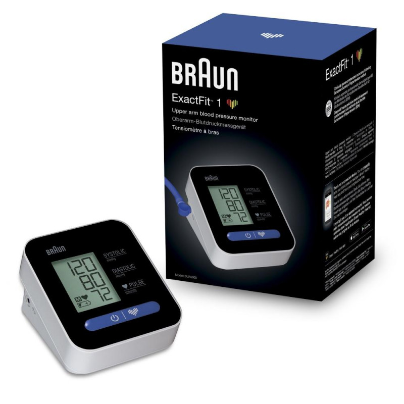 Braun Healthcare BUA5000 Exact Fit One Automatic Blood Pressure Monito