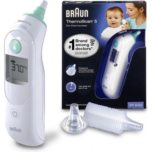 Braun Thermoscan Thermometer Pre-heated Probe