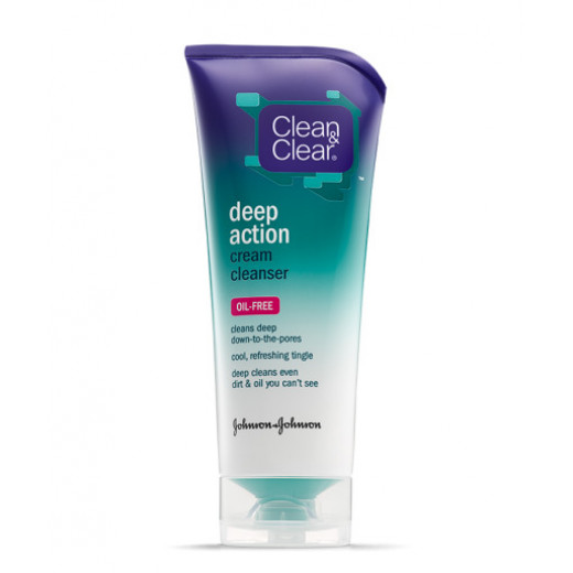 Clean & Clear Deep Action Cream Cleanser, 150ml