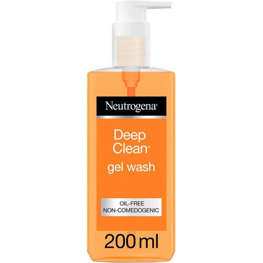 Neutrogena Facial Wash Deep Clean Gel, 200ml