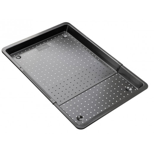 Zenker "Black Metallic" Perforated Baking Tray, Steel With Anti-adhesive Coating