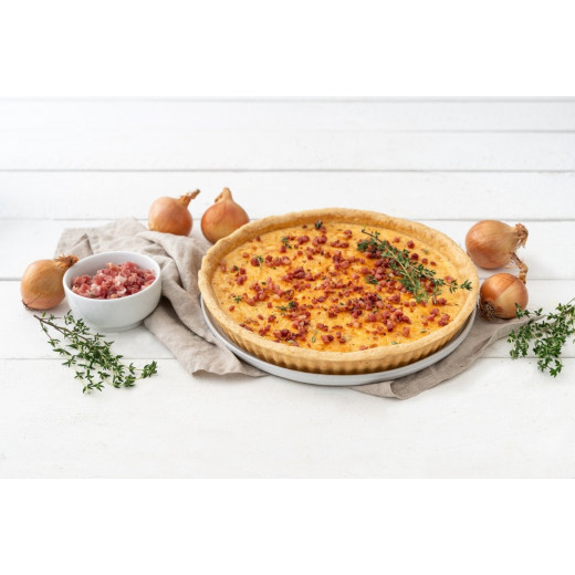 Zenker "Special - Countries" Quiche Dish, Anti-Adhesive Coating, 28X40 cm (Black)