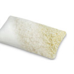 مخدة مقاومة للحساسية والبكتيريا, غطاء مصنوع من القطن, باللون الأبيض من نوفا هوم
