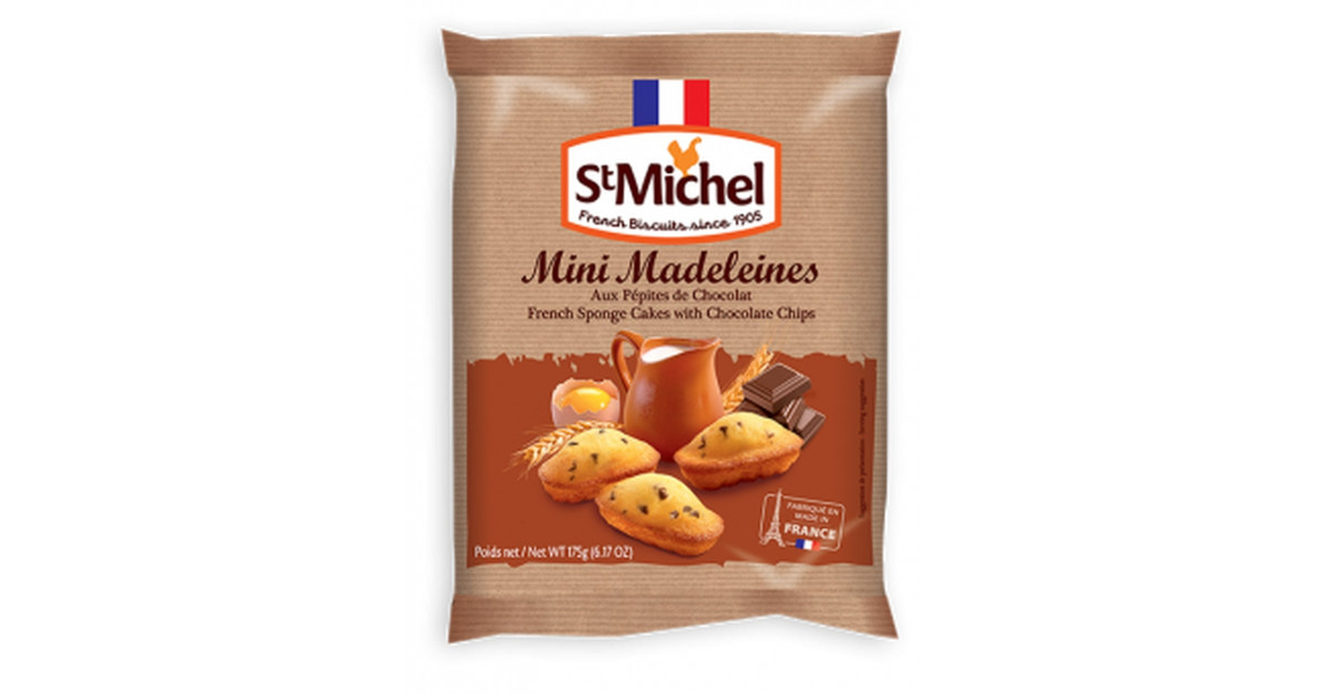 St Michel Mini Madeleines w/ Chocolate Chips