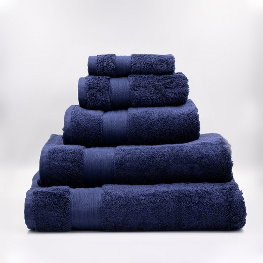 Nova home towel, cotton, navy color
