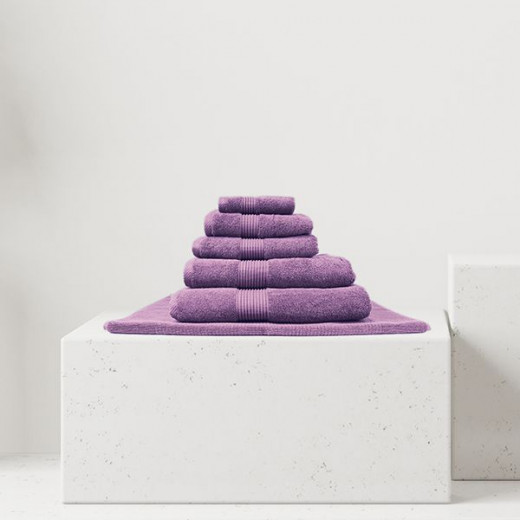 Nova home pretty collection towel, cotton, mauve color, 33*33 cm