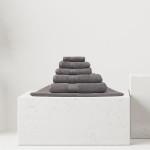 Nova home pretty collection towel, cotton, charcoal color, 40*60 cm