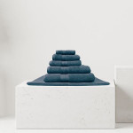 Nova home pretty collection towel, cotton, petrol color, 70*140 cm