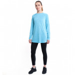 RB Women's Long Sleeve Training Top, Large Size, Blue Color