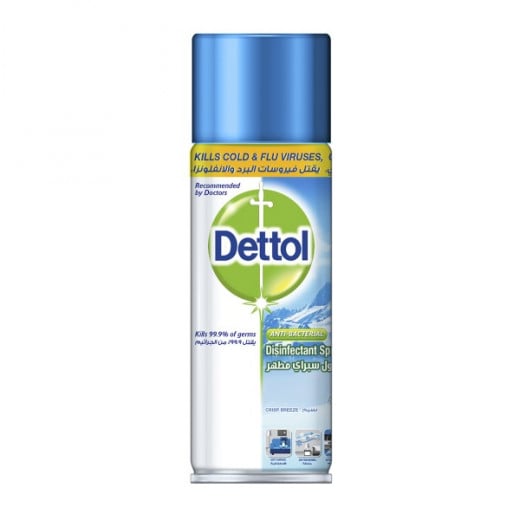 Dettol Anti-Bacterial Air Disinfectant Spray Crisp Breeze, 450 Ml