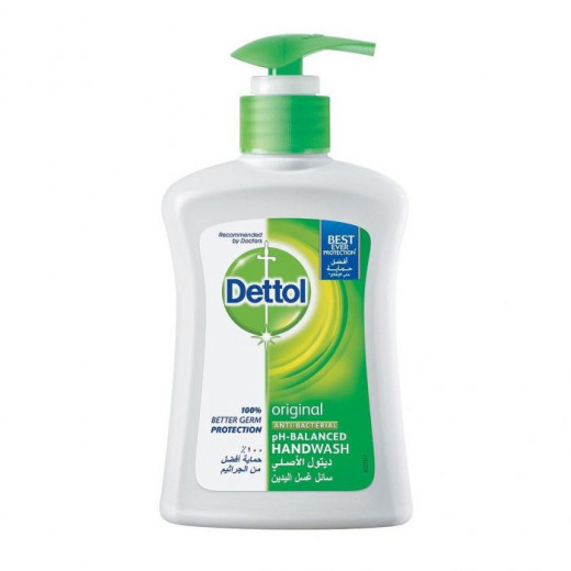 Dettol Original Anti-Bacterial Liquid Hand Wash, 200ml