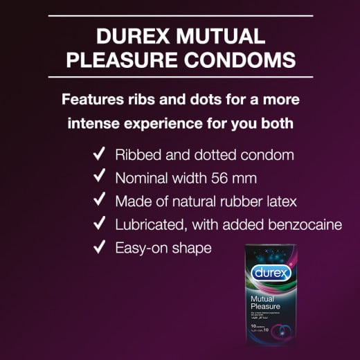Durex Mutual Pleasure 3 Condoms