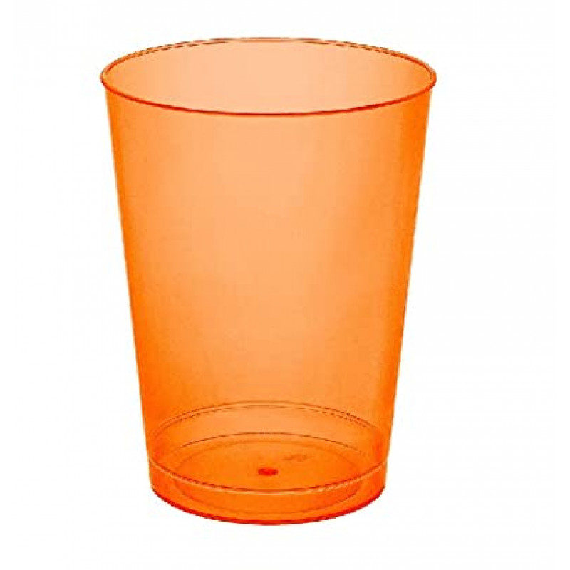 كوب للحفلات، 4 قطع، باللون البرتقالي من كوماكس | المطبخ | أدوات الشرب الزجاجية | كاسات الماء