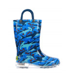 حذاء المطر للأطفال، باللون الأزرق، مقاس 28 من ويسترن شيف