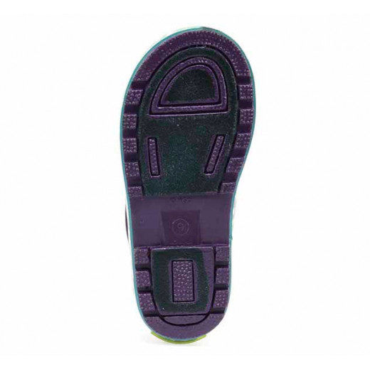 حذاء مطر للأطفال, بتصميم يونيكورن دريمز، باللون الأرجواني، مقاس 30 من ويسترن شيف