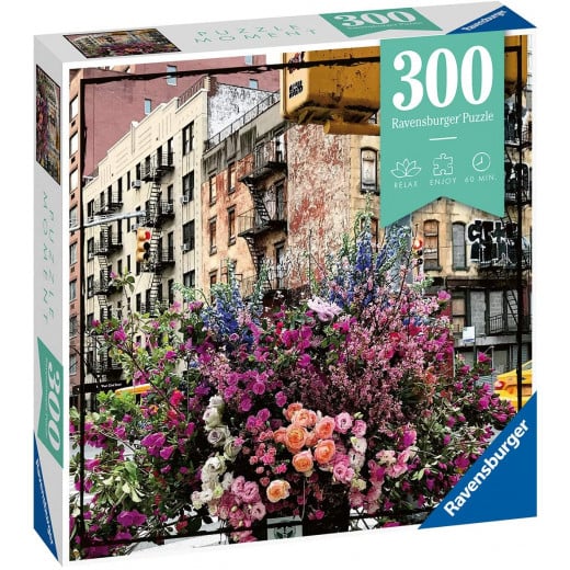 Ravensburger Puzzle Flowers in New York, 300 Pieces