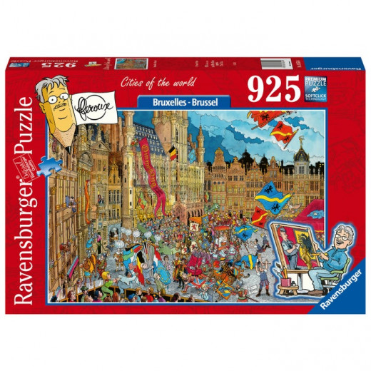 Ravensburger Puzzle Cities of the World Brussels, 925 Pieces