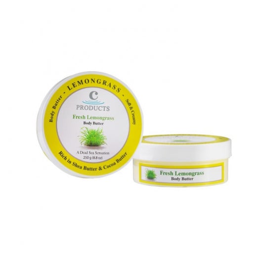 C-Products Fresh Lemongrass Body Butter, 250 Gram