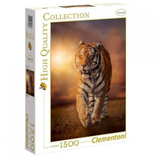 Clementoni Puzzle , High Quality Collection Tiger , 1500 Pieces