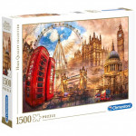 لعبة الأحجية مجموعة عالية الجودة , لندن العتيقة 1500 قطعة من كليمنتوني