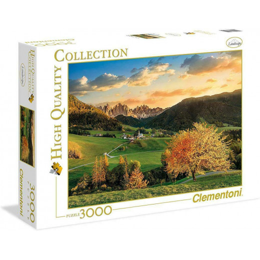 Clementoni Puzzle , High Quality Collection  The Alps , 3000 Pieces