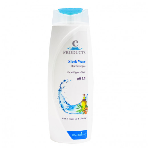 C-Products Sleek Wave Hair Shampoo, 250 Ml