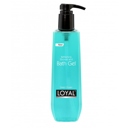 Loyal Freshener Shower And Bath Gel Blue ,Deep Ocean 900 ML
