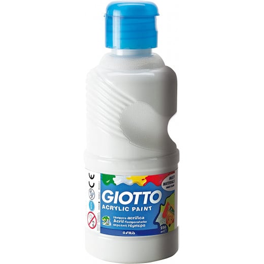 Giotto Acrilic White, 250 ml