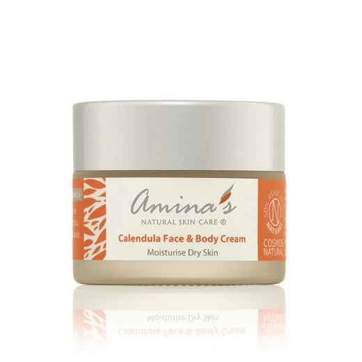 Amina's Organic Calendula Face & Body Cream 50 Ml