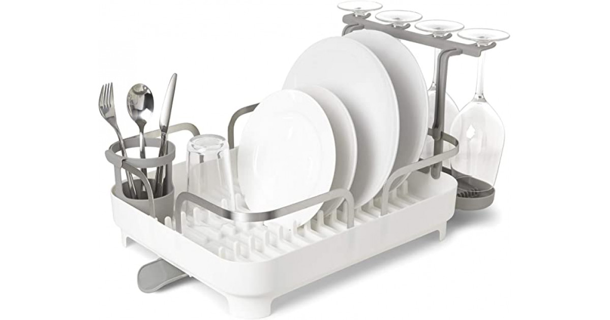 Sling Dishrack - Portable Dish Drying Rack and Mat, Umbra in 2023