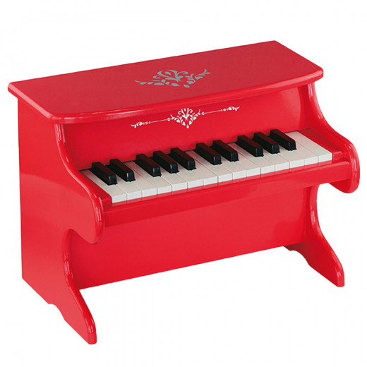 Viga Toys Piano, Red Color