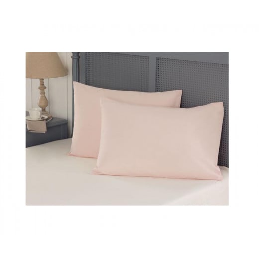 Madame Coco Eloise Ranforce Pillow Cover, Light Rose Color