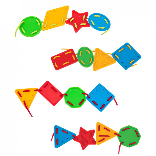 Dede Activity with Shapes, 156 Pieces