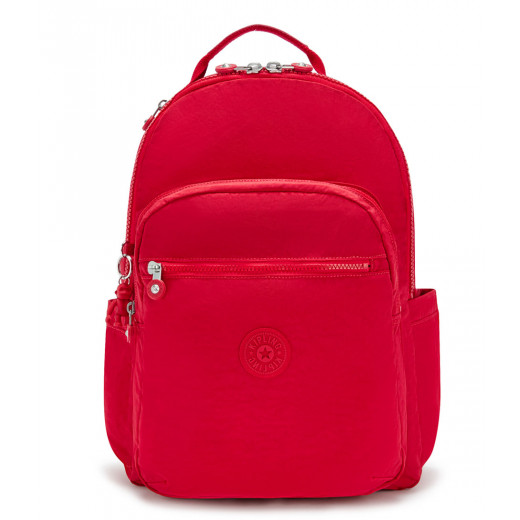 Kipling Seoul Backpack Red Rouge