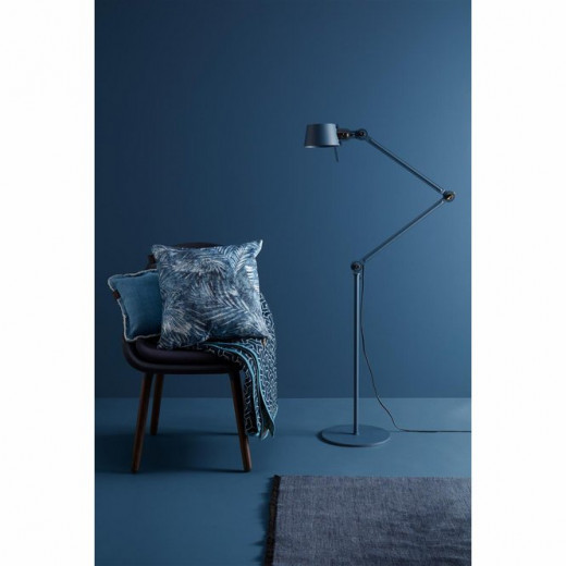 Bedding house cushion cover hesper, blue color, 45*45 cm