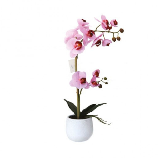 Nova home artificial flower arrangement, pink color, 48 cm