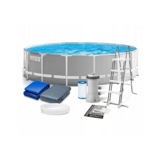 Intex Prism  Frame Pool With Filter, 4.57 X 1.22